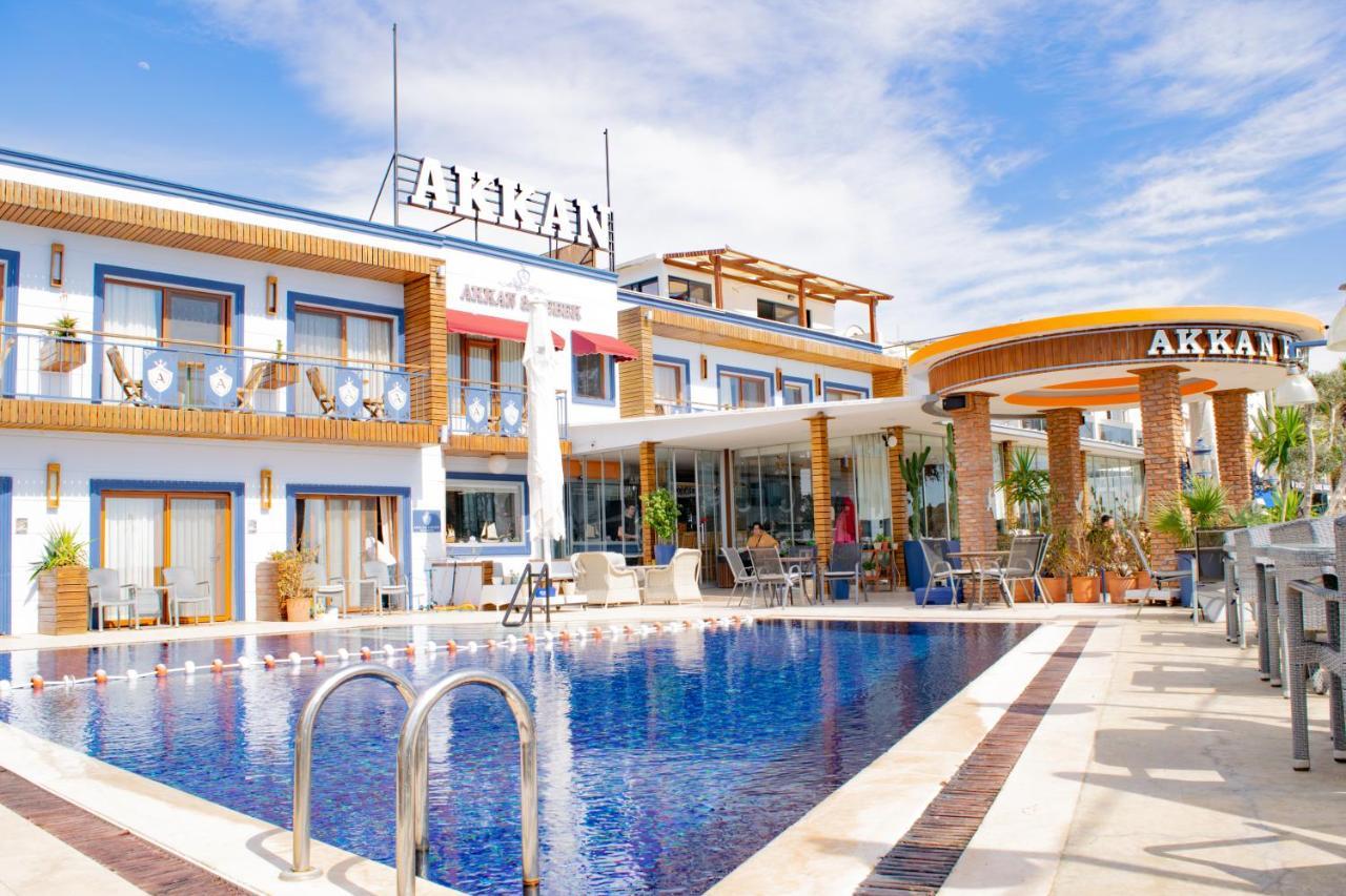 Akkan Beach Hotel Bodrum Exterior foto